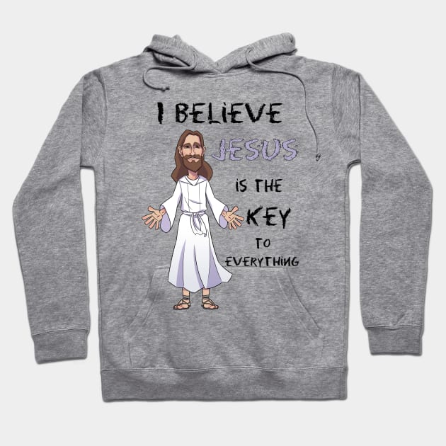 Jesus is the Key Hoodie by WithCharity